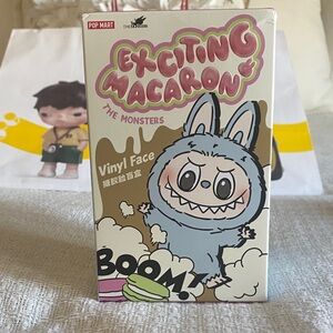 The Monsters Exciting Macaron Vinyl Face Action Figure - Blue and White